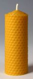 P103 Beeswax candle 10 cm from apiculture Milan Pleva