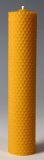 P103 Beeswax candle 20 cm from apiculture Milan Pleva